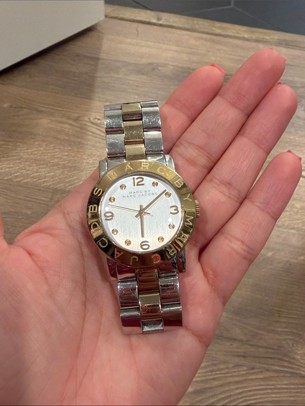 Two tone Marc Jacobs Watch